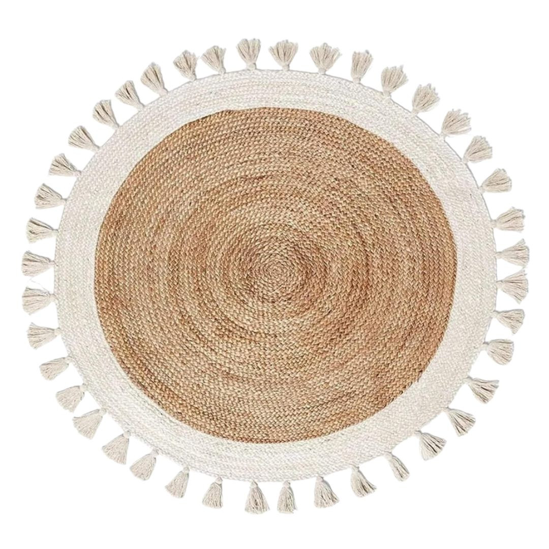 Fringed Braided Rug